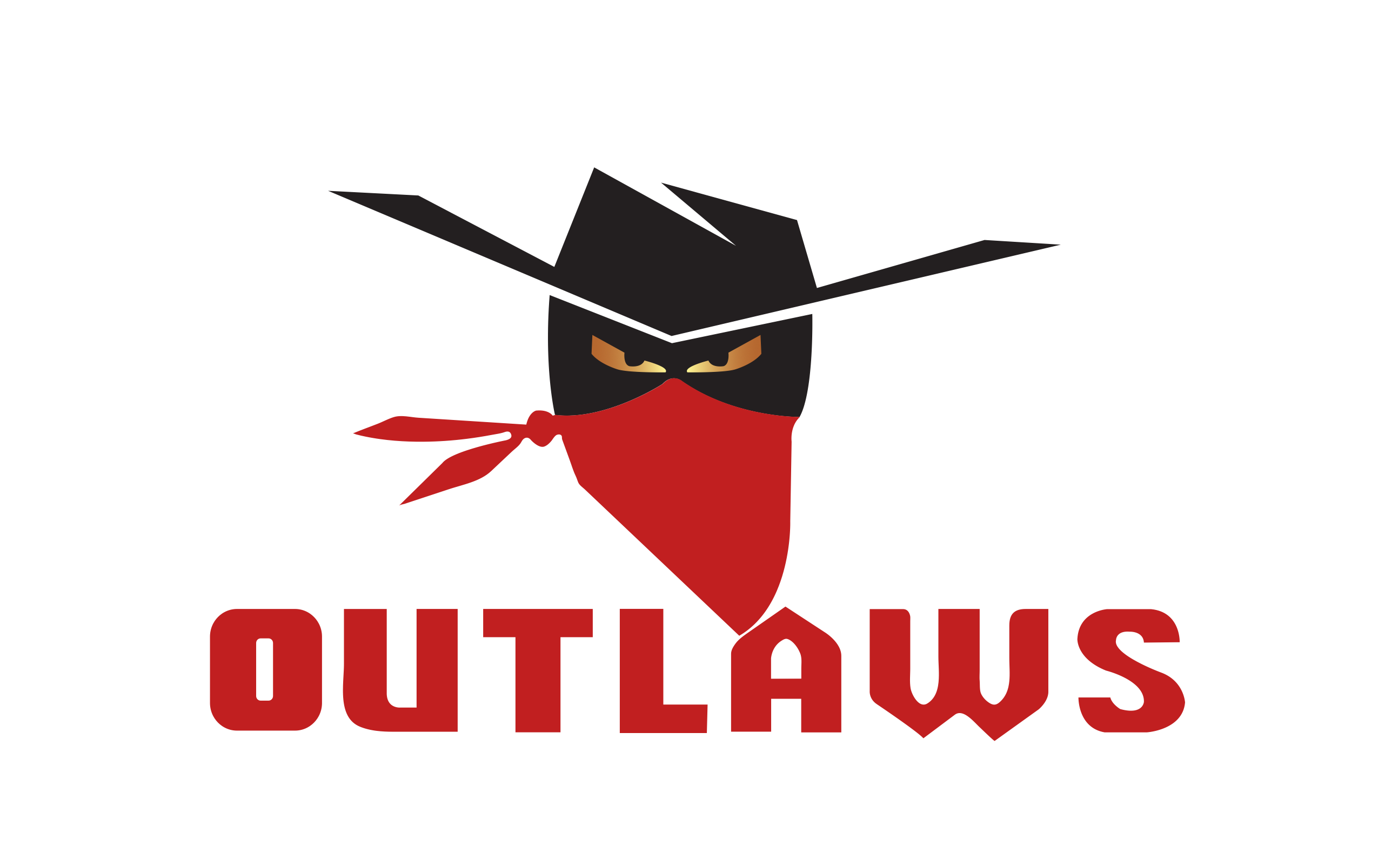 Outlaws circle logo